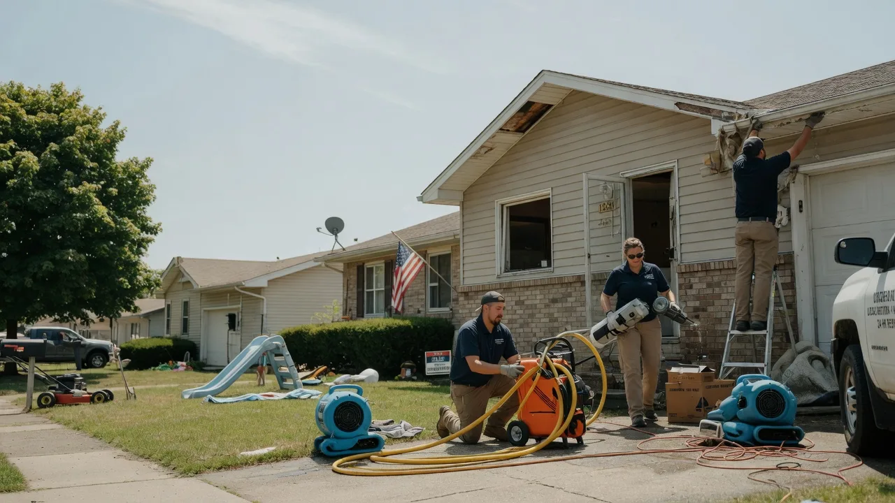 Water Damage Restoration in Pana, IL near me